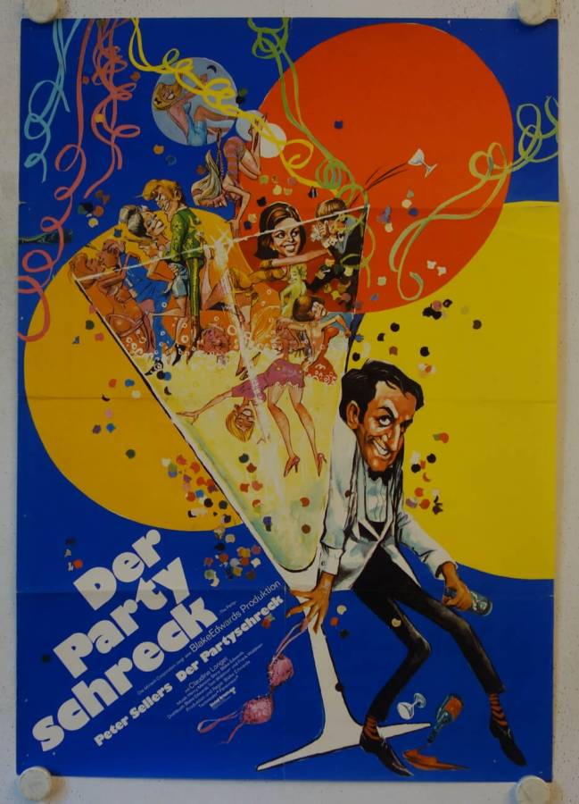 The Party original release german movie poster